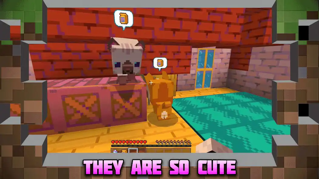 Play cute animal mod for MCPE  and enjoy cute animal mod for MCPE with UptoPlay