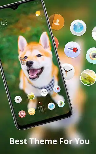 Play Cute animal pet lovely doggy with butterfly theme as an online game Cute animal pet lovely doggy with butterfly theme with UptoPlay