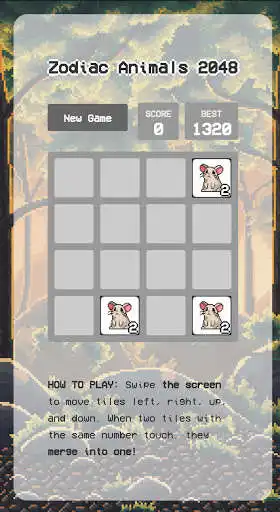 Play Cute Animals 2048 - Free Animal Adventure Game  and enjoy Cute Animals 2048 - Free Animal Adventure Game with UptoPlay