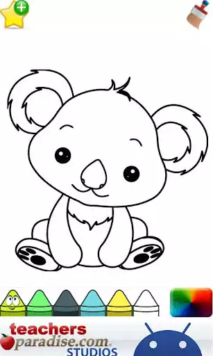 Play Cute Animals Coloring Book  and enjoy Cute Animals Coloring Book with UptoPlay