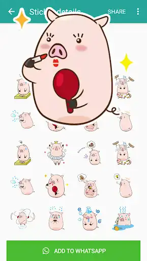 Play Cute Animals Stickers for WAStickerApps as an online game Cute Animals Stickers for WAStickerApps with UptoPlay