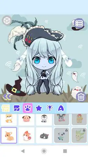 Play Cute Anime Avatar Maker as an online game Cute Anime Avatar Maker with UptoPlay