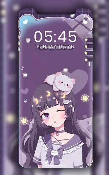 Play Cute Anime Girls Wallpaper HD  and enjoy Cute Anime Girls Wallpaper HD with UptoPlay