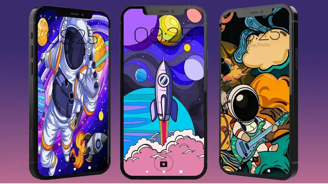 Play Cute Astronaut Wallpaper as an online game Cute Astronaut Wallpaper with UptoPlay