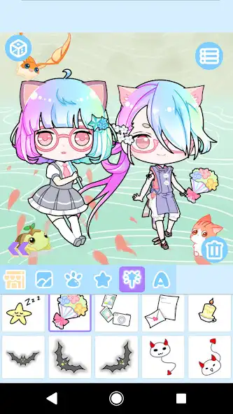 Play Cute Avatar Maker: Make Your O  and enjoy Cute Avatar Maker: Make Your O with UptoPlay
