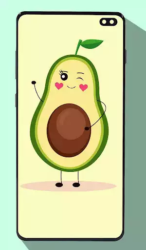 Play Cute Avocado Wallpapers as an online game Cute Avocado Wallpapers with UptoPlay