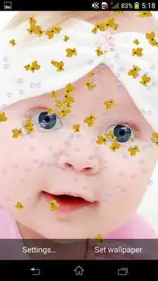 Play Cute Baby 3d Live Wallpaper