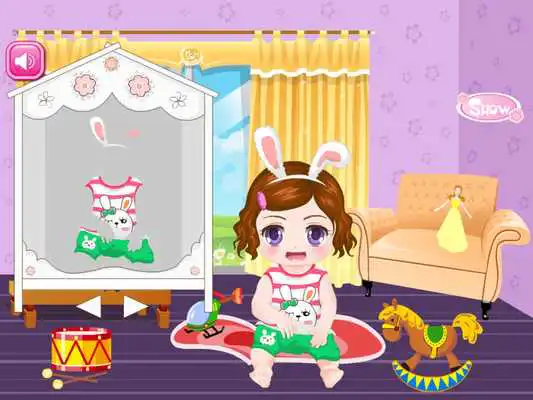 Play Cute Baby Bathing Game HD