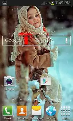 Play Cute Baby Girl LWP