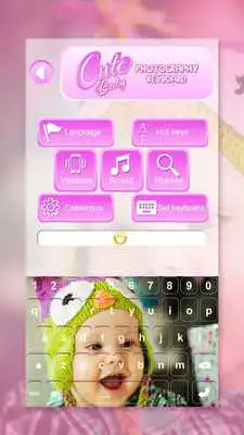 Play Cute Baby Photography Keyboard