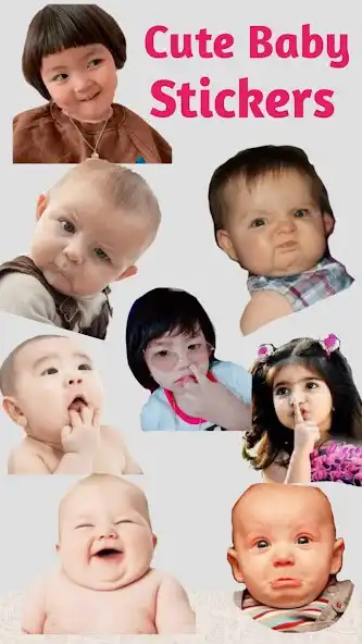 Play Cute Baby Stickers: Jin Miran  and enjoy Cute Baby Stickers: Jin Miran with UptoPlay