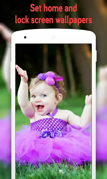 Play Cute Baby Wallpaper (4k) as an online game Cute Baby Wallpaper (4k) with UptoPlay