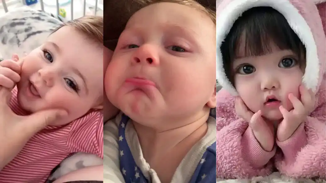 Play Cute Baby Wallpaper App as an online game Cute Baby Wallpaper App with UptoPlay