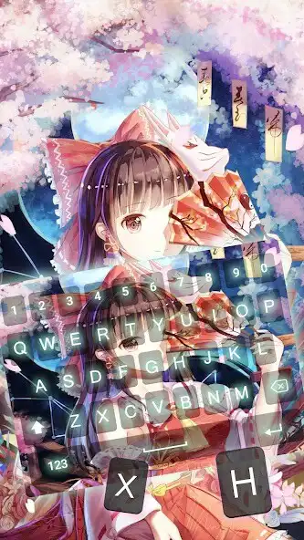 Play Cute Beauty Girls Keyboard Theme  and enjoy Cute Beauty Girls Keyboard Theme with UptoPlay