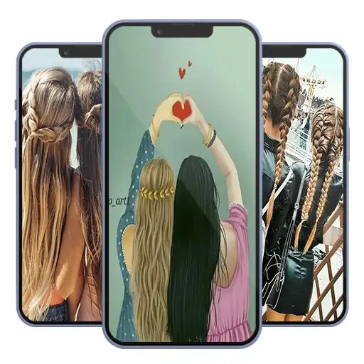 Play Cute BFF Wallpaper APK