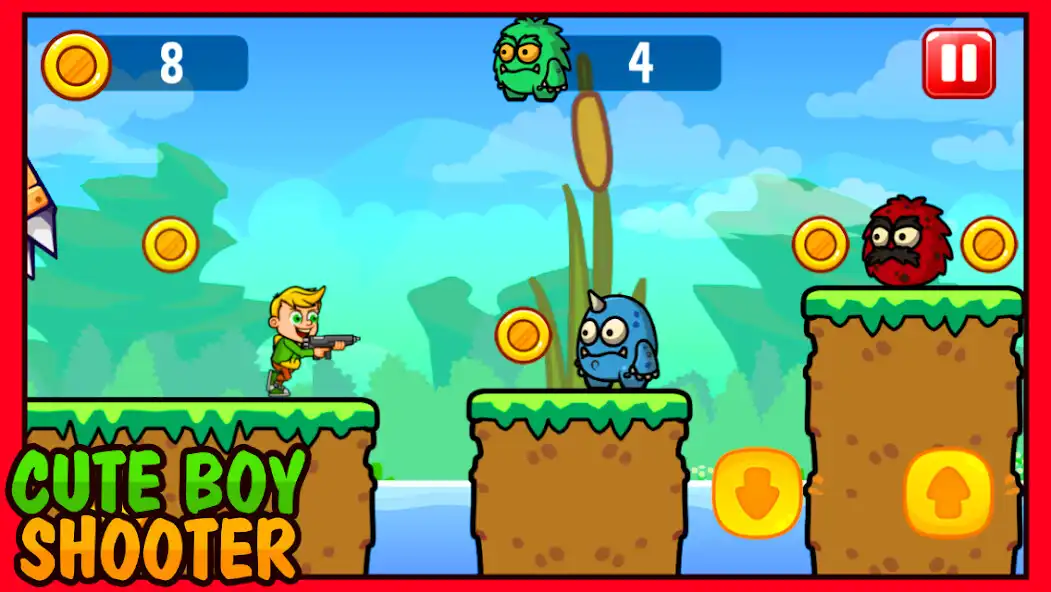 Play Cute Boy Shooter Running Shoes  and enjoy Cute Boy Shooter Running Shoes with UptoPlay