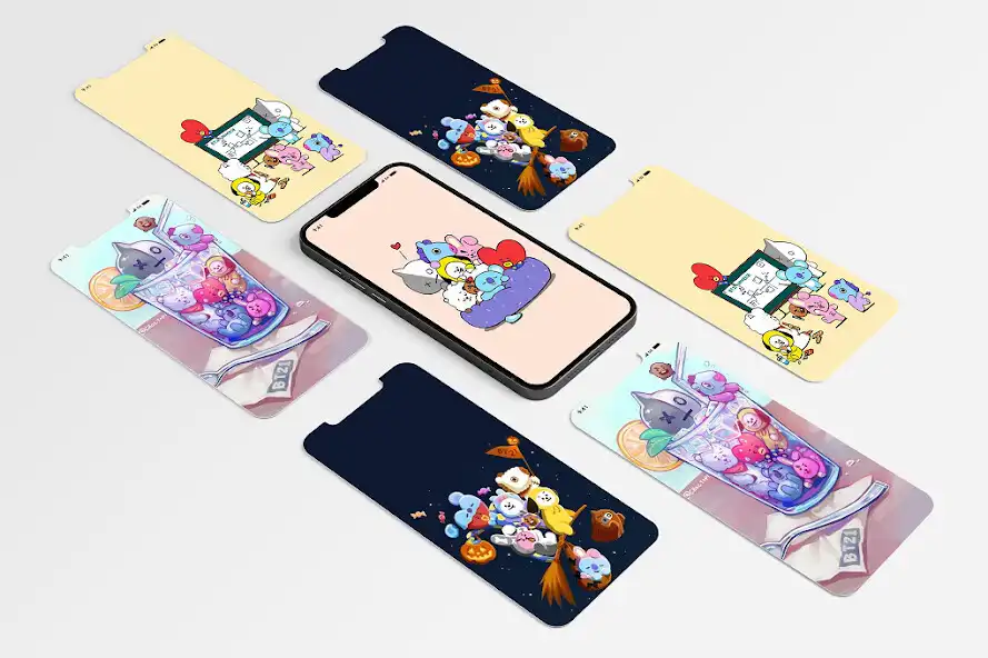 Play Cute BT21 Wallpaper - Ultra HD 4K  and enjoy Cute BT21 Wallpaper - Ultra HD 4K with UptoPlay