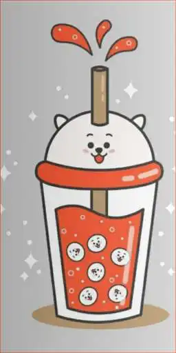 Play Cute Bubble Tea Wallpaper  and enjoy Cute Bubble Tea Wallpaper with UptoPlay