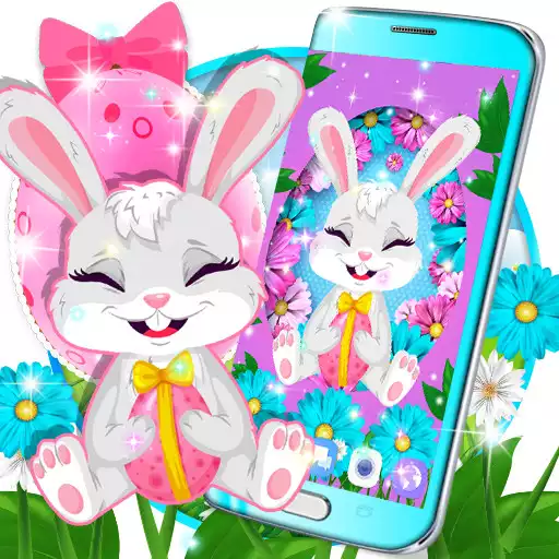 Free play online Cute bunny live wallpaper APK