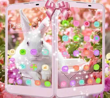 Play Cute bunny Theme happy easter Play Cute bunny Theme happy easter