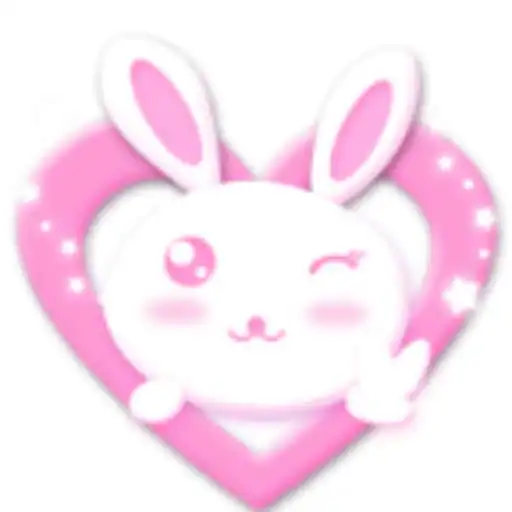 Free play online Cute Bunny Theme HD C Launcher APK