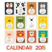 Free play online Cute Calendar 2015 APK