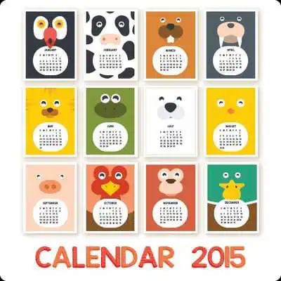 Play Cute Calendar 2015