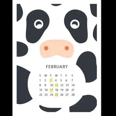 Play Cute Calendar 2015