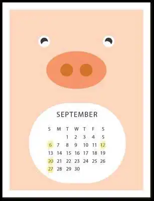 Play Cute Calendar 2015