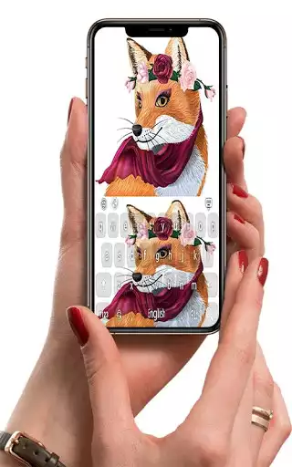 Play Cute Cartoon Fox Keyboard as an online game Cute Cartoon Fox Keyboard with UptoPlay