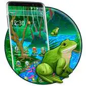 Free play online Cute Cartoon Frog 2D Theme APK