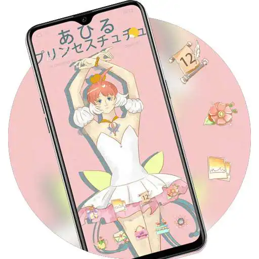 Play Cute cartoon theme hand diy pretty ballerina girl APK