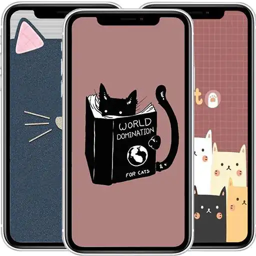 Play Cute Cat Cartoon Wallpaper HD APK