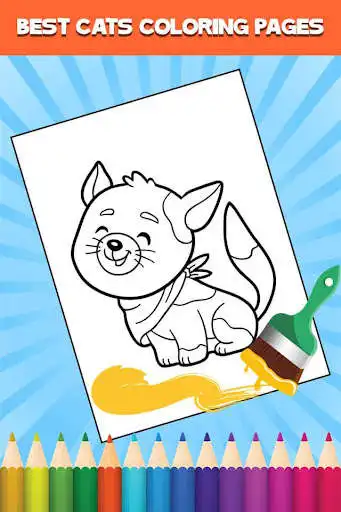 Play Cute Cat Coloring Book as an online game online Cute Cat Coloring Book with UptoPlay com.Element196.CuteCatColoringBook Play Cute Cat Coloring Book as an online game Cute Cat Coloring Book with UptoPlay