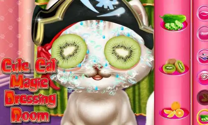 Play Cute Cat Magic Dressing Room