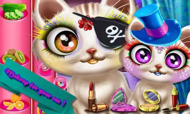 Play Cute Cat Magic Dressing Room