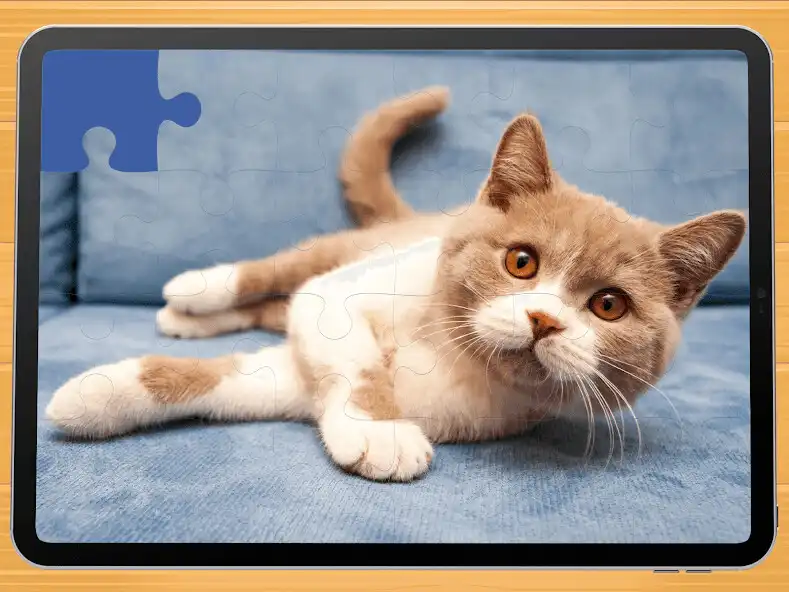 Play Cute cat puzzle game as an online game Cute cat puzzle game with UptoPlay