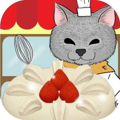 Free play online Cute cat's cake shop  APK