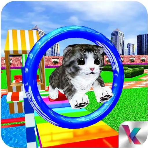 Free play online Cute Cat Simulator: Cat & Dog Stunts Show  APK