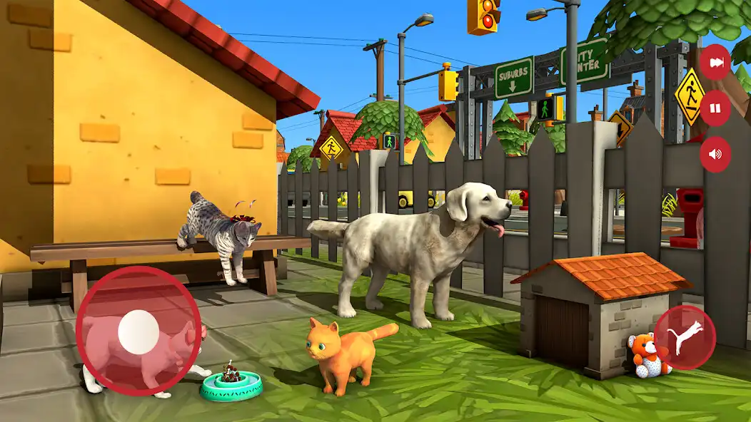 Play Cute Cat Simulator Kitten game as an online game Cute Cat Simulator Kitten game with UptoPlay