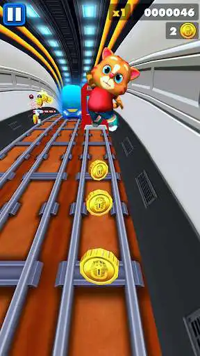 Play Cute Cat Simulator Run 3D as an online game Cute Cat Simulator Run 3D with UptoPlay