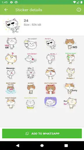 Play Cute Cats Stickers and enjoy Cute Cats Stickers with UptoPlay Play Cute Cats Stickers and enjoy Cute Cats Stickers with UptoPlay