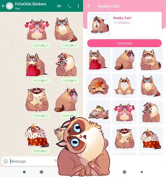 Play Cute Cats Stickers WAStickers as an online game online Cute Cats Stickers WAStickers with UptoPlay Play Cute Cats Stickers WAStickers as an online game Cute Cats Stickers WAStickers with UptoPlay