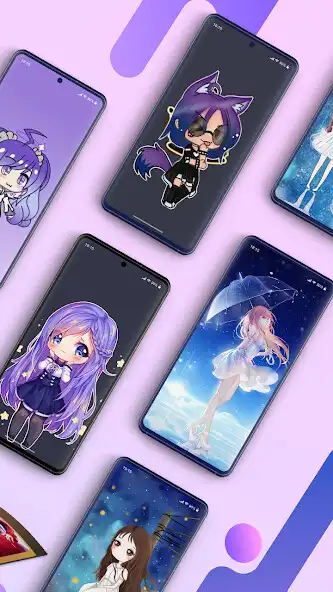 Play Cute Chibi Anime Wallpaper 4K as an online game Cute Chibi Anime Wallpaper 4K with UptoPlay