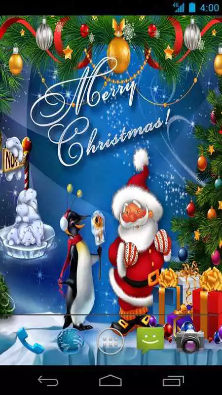 Play Cute Christmas Wallpapers