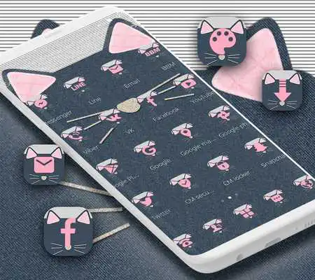Play Cute Cloth Cat Theme