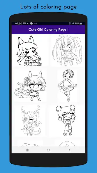 Play Cute Coloring Book for Girls  and enjoy Cute Coloring Book for Girls with UptoPlay