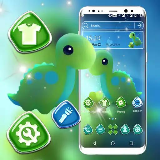 Play Cute Dinosaur Launcher Theme APK Play Cute Dinosaur Launcher Theme APK