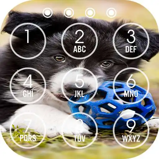 Free play online Cute Dog Lock Screen APK