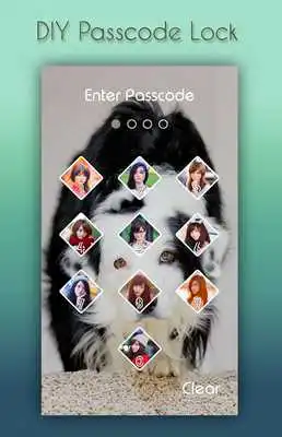 Play Cute Dog Lock Screen